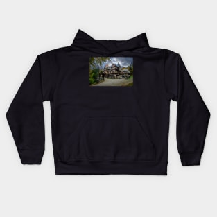 The Pelisor castle in Sinaia, Romania Kids Hoodie